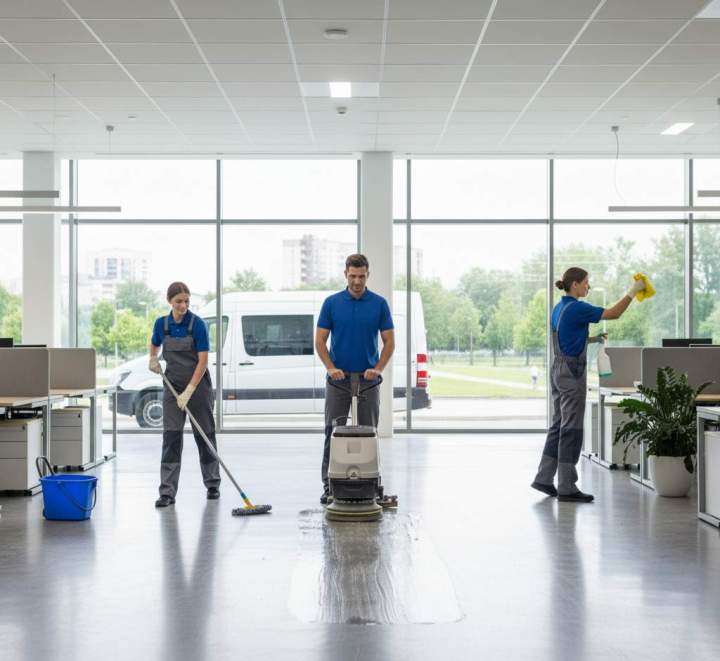 Entreprise de nettoyage, Barr